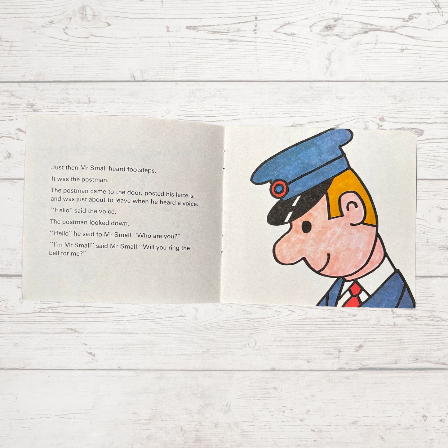 Mr. Small by Roger Hargreaves. Original 1970s The Mr Men series. 1972 edition. Great gift idea