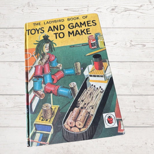 The Ladybird Book of Toys and Games to Make.Vintage Book. Series 633. Great Gift