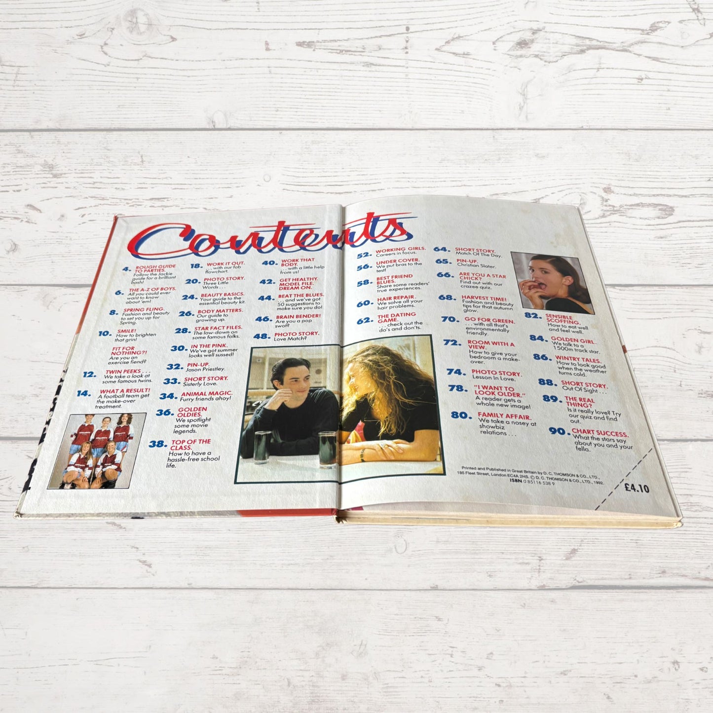 Vintage Jackie Annual 1993, full of fiction, fashion, fun and nostalgia. Great gift idea