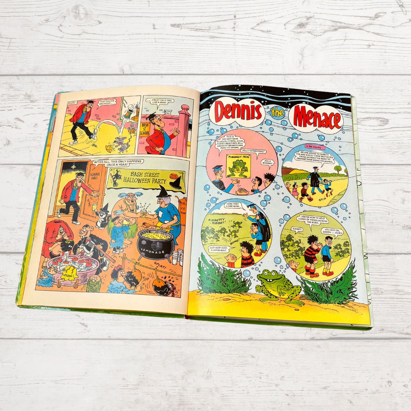 Vintage Beano Annual 1992. Classic Comic Strips for Nostalgic Reading & Collecting. Great gift idea