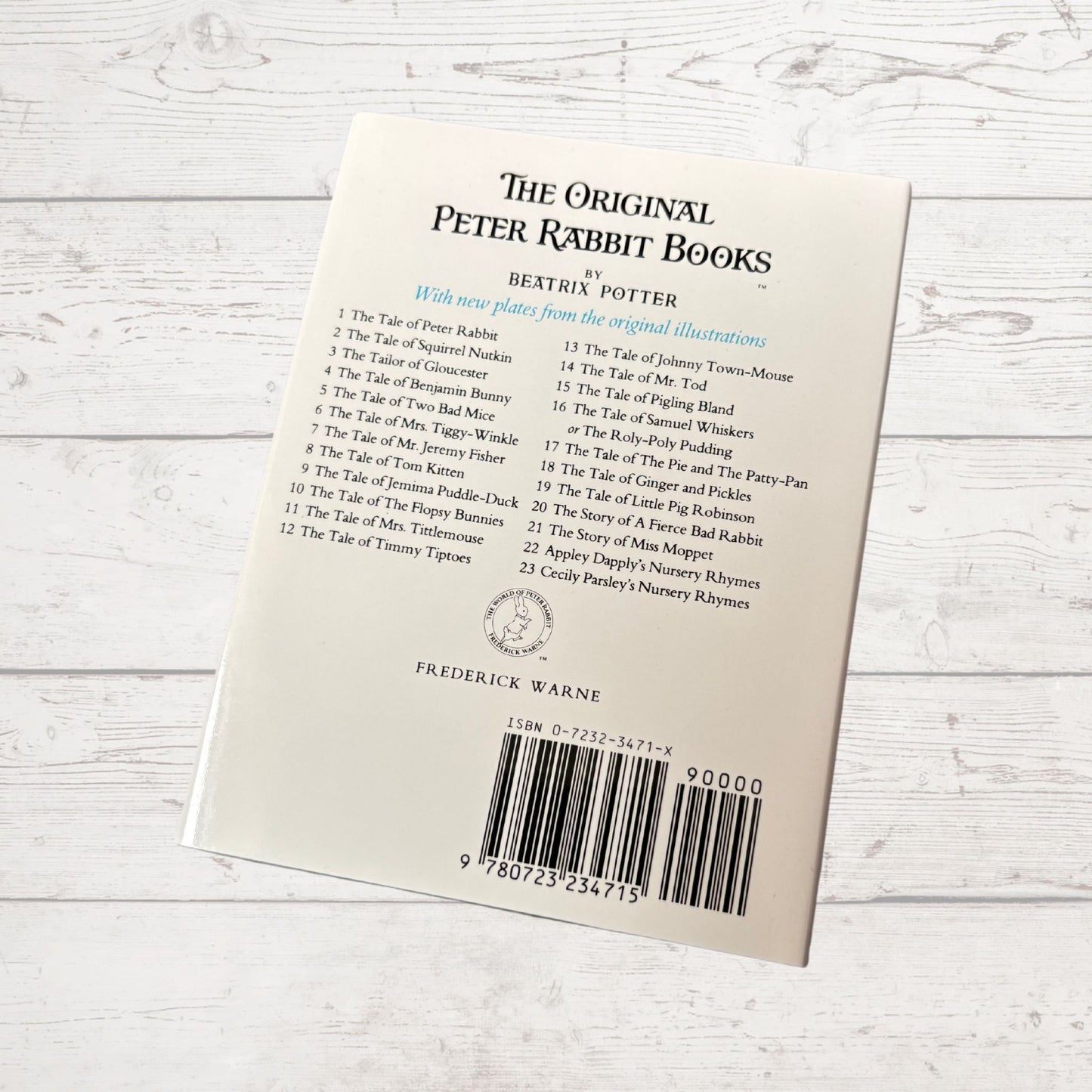 The Tale of Timmy Tiptoes. Vintage Beatrix Potter Book. 1989 edition. Great Gift Idea