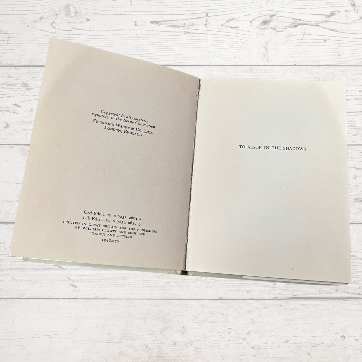 The Tale of Johnny Town Mouse. Vintage Beatrix Potter book. 1970 edition