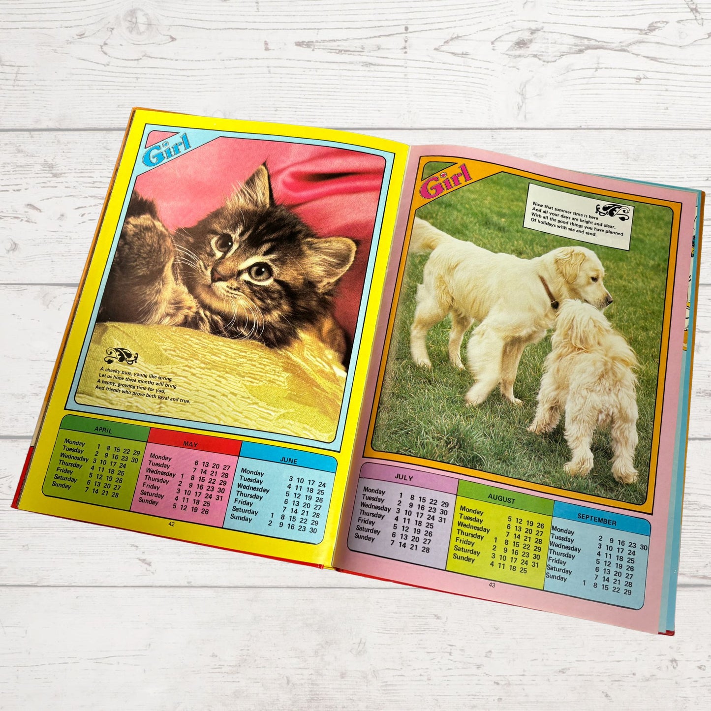 Vintage Girl Annual 1985 full of fiction, activities, features and fun. Great gift idea
