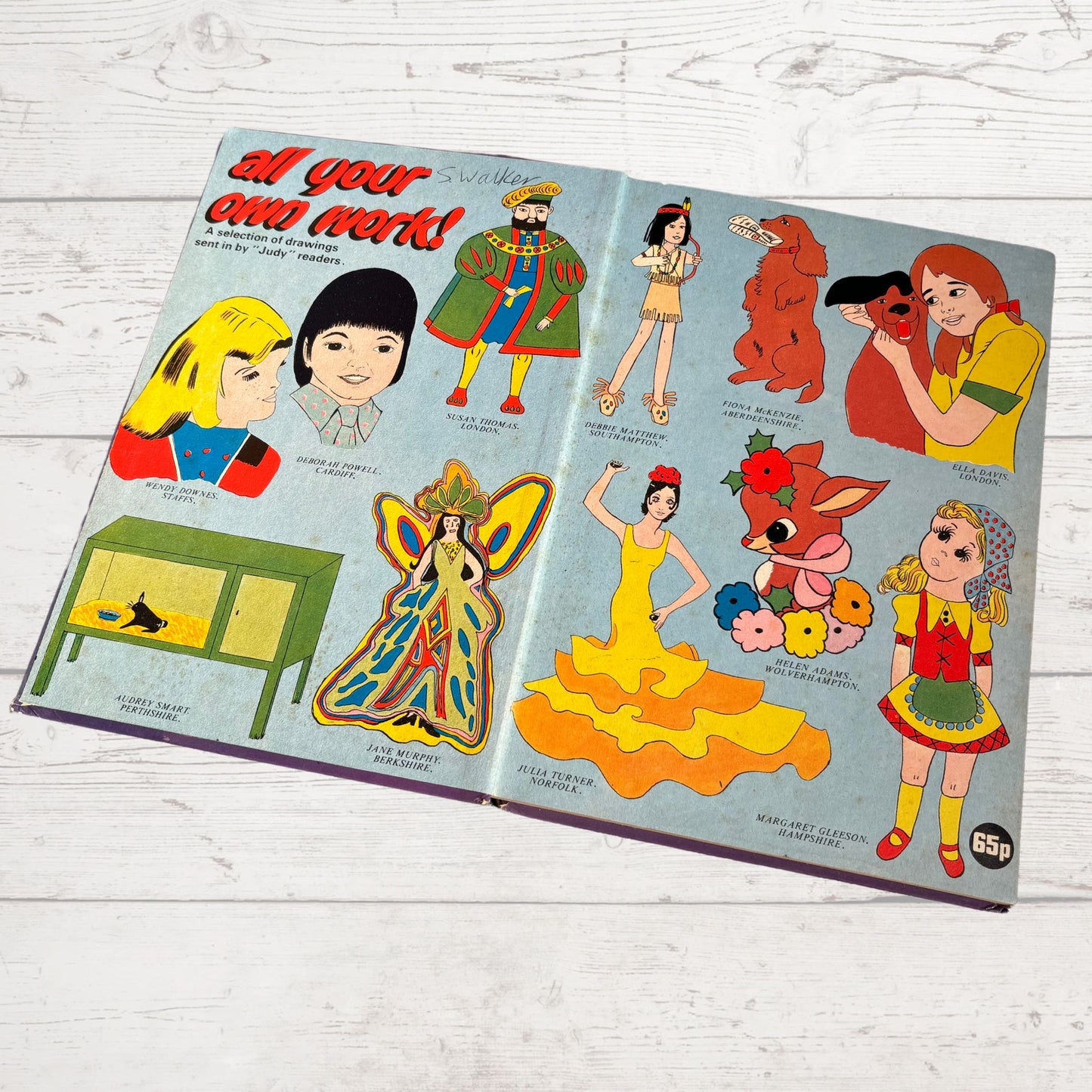 Vintage Judy Annual 1976, full of fiction, fun activities and nostalgia. Great gift idea