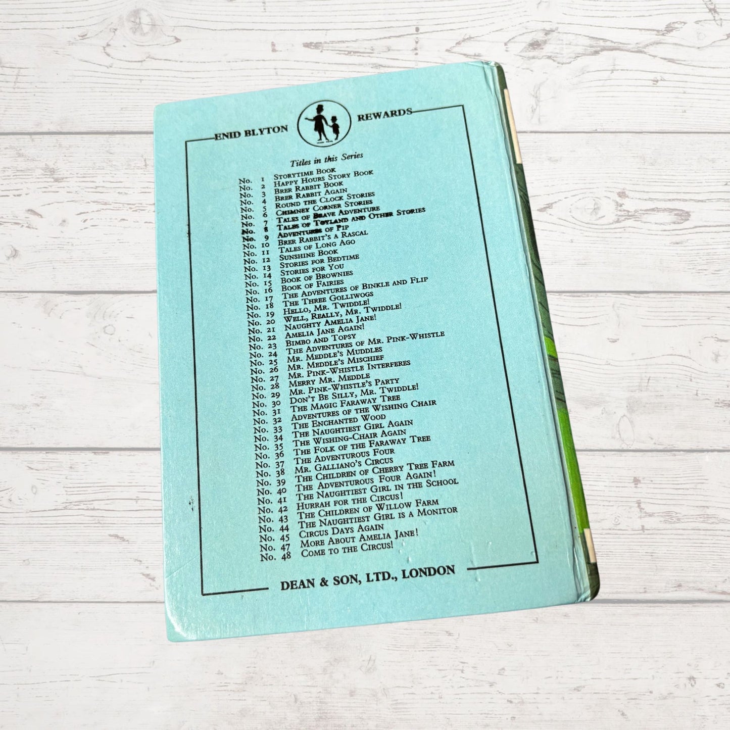 Vintage 1970s Dean & son Hardback Book by Enid Blyton - The Folk of the Faraway Tree.  Great nostalgic/ children’s gift idea