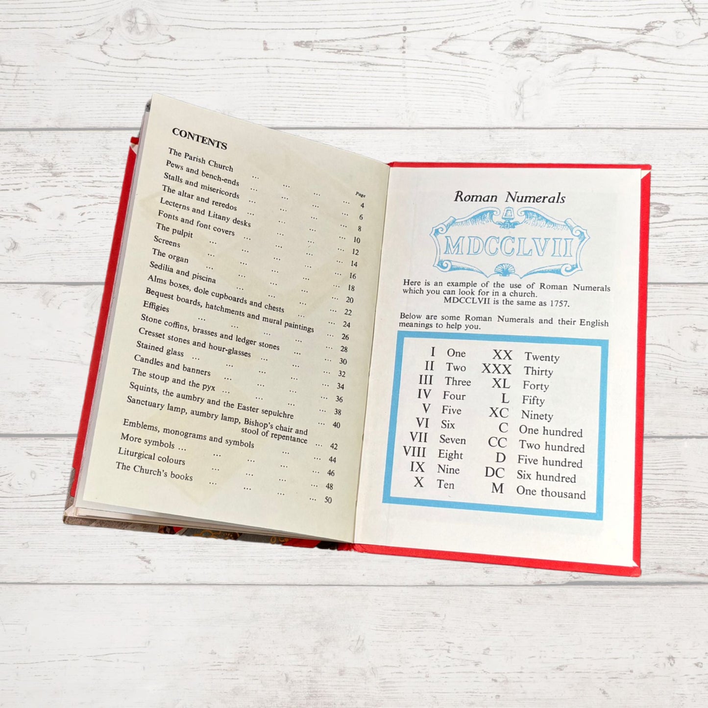 Vintage 1970s ladybird book: What to Look for Inside a Church. Series 649