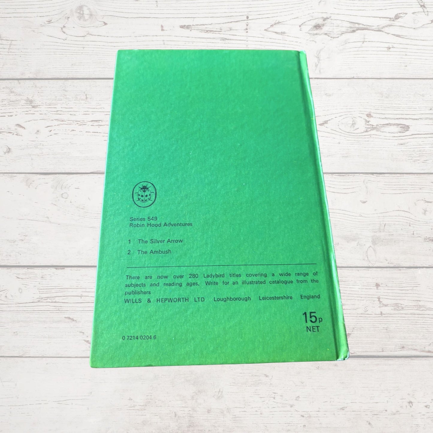 The Silver Arrow. A Ladybird Robin Hood Adventure. 1970s Vintage Book.Series 549. Great gift idea