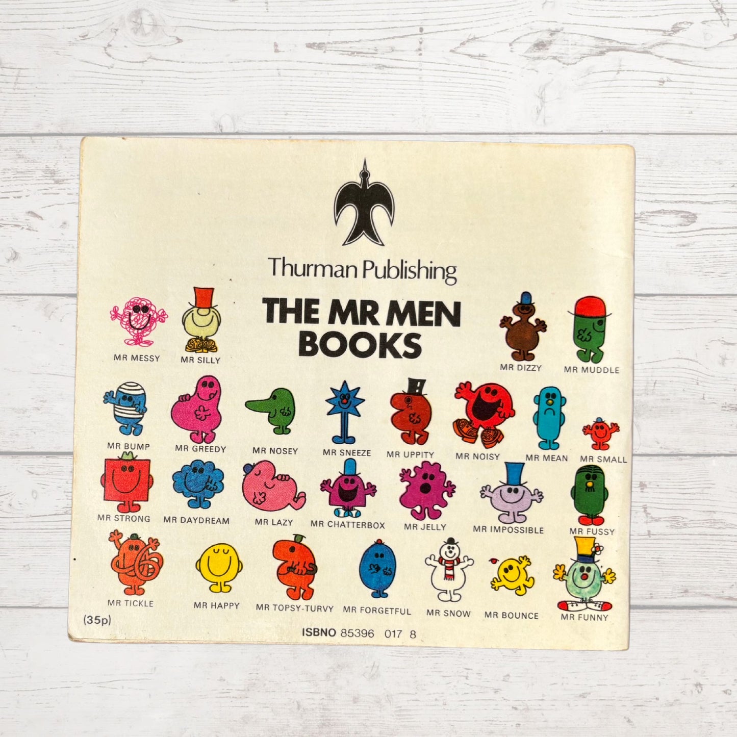Mr. Messy by Roger Hargreaves. Original 1970s The Mr Men series. 1972 edition. Great gift idea