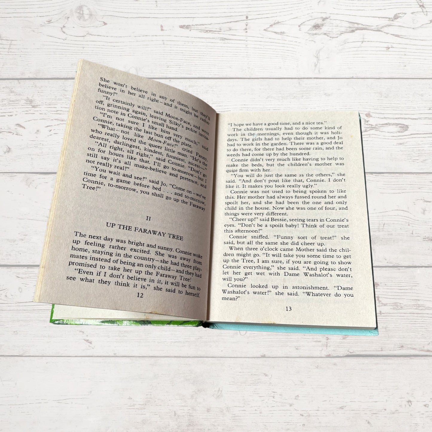 Vintage 1970s Dean & son Hardback Book by Enid Blyton - The Folk of the Faraway Tree.  Great nostalgic/ children’s gift idea