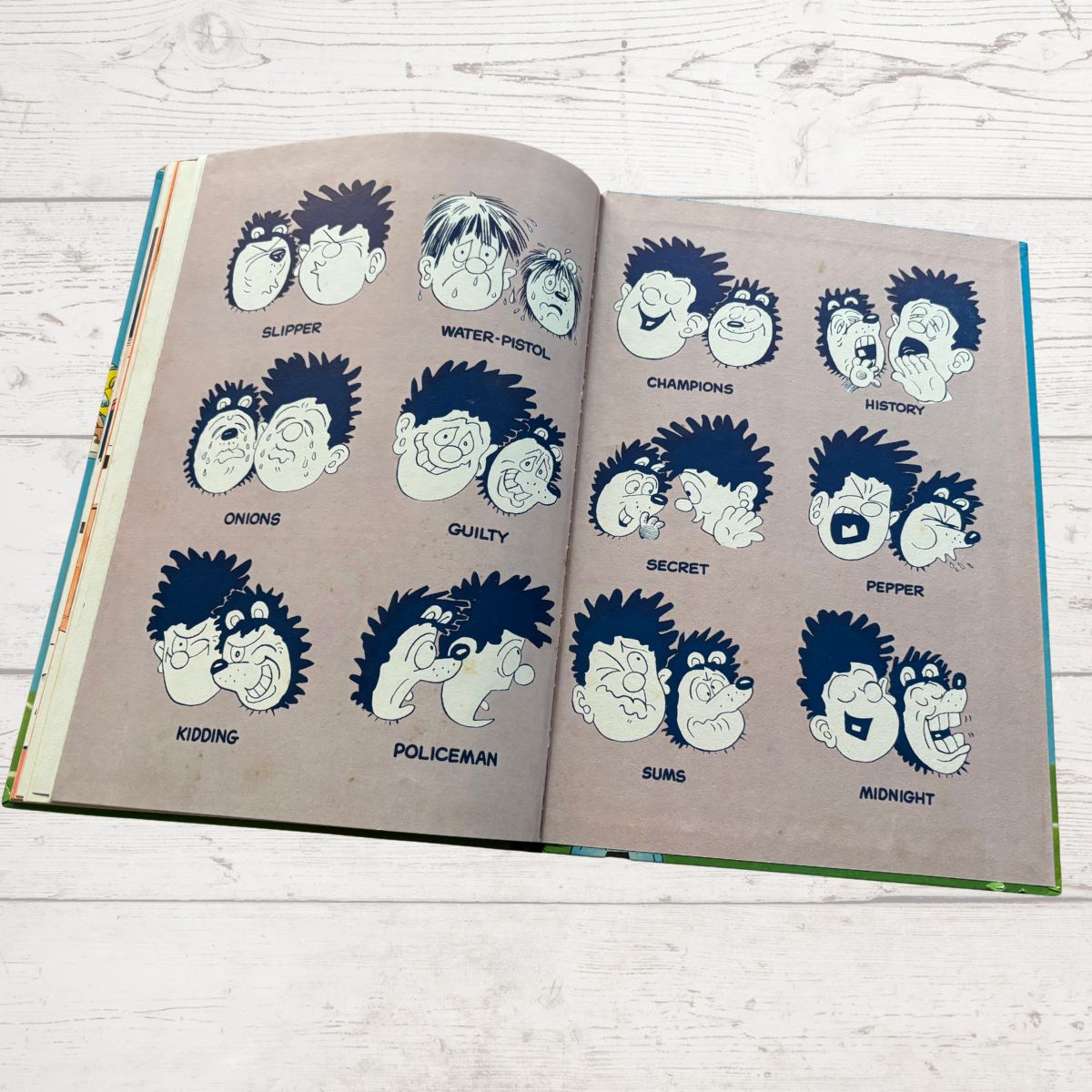 Vintage Beano Book 1980.Comic Strip Annual for Nostalgic Reading & Collecting. Great Gift Idea