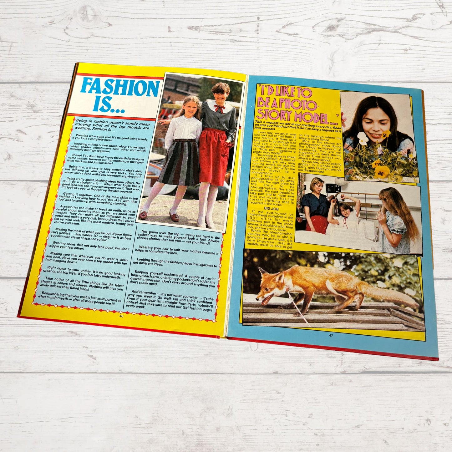 Vintage Girl Annual 1985 full of fiction, activities, features and fun. Great gift idea
