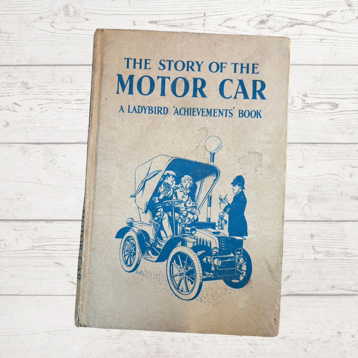 Vintage 1960s ladybird book, The Story of the Motor Car. Series 601