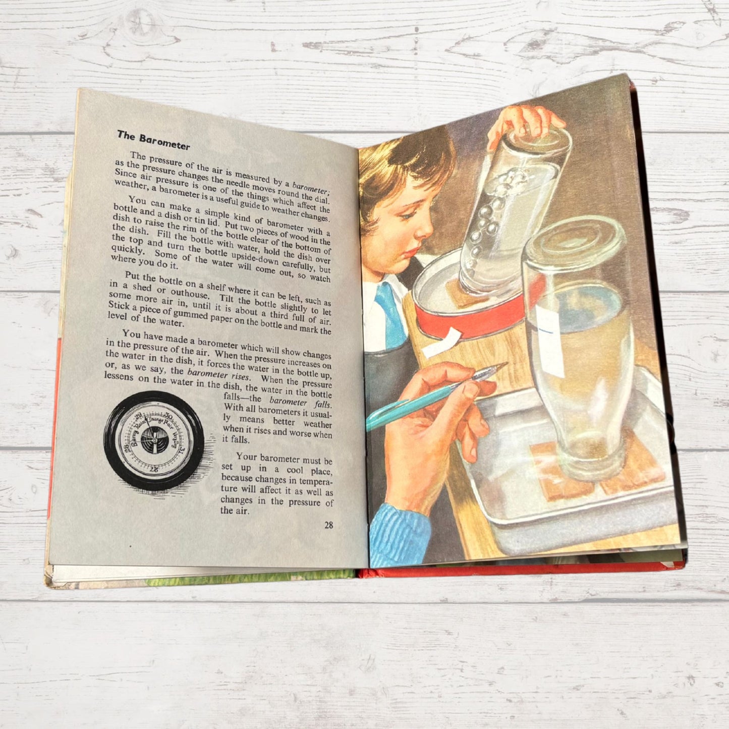 Vintage 1970s ladybird book, Junior Science Book: Air, Wind and Flight. Series 621