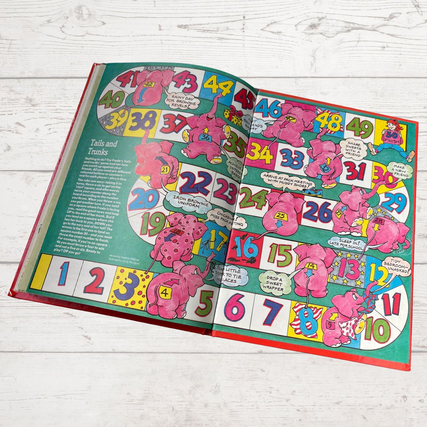 Vintage Girl Guides Annual: The Official Brownie Annual 1991. Great nostalgic gift idea
