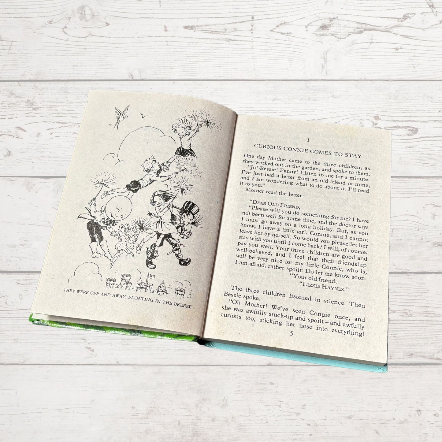 Vintage 1970s Dean & son Hardback Book by Enid Blyton - The Folk of the Faraway Tree.  Great nostalgic/ children’s gift idea