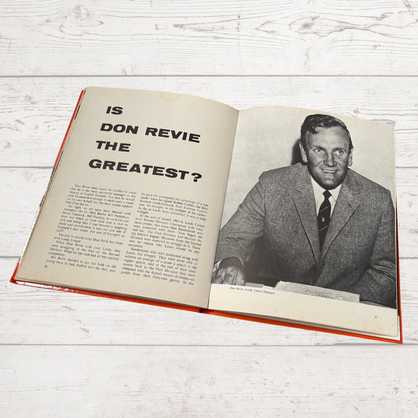 Vintage 1970s Hardback Football Book: Kenneth Wolstenholme’s Book of World Soccer 1972. Great nostalgic Gift Idea