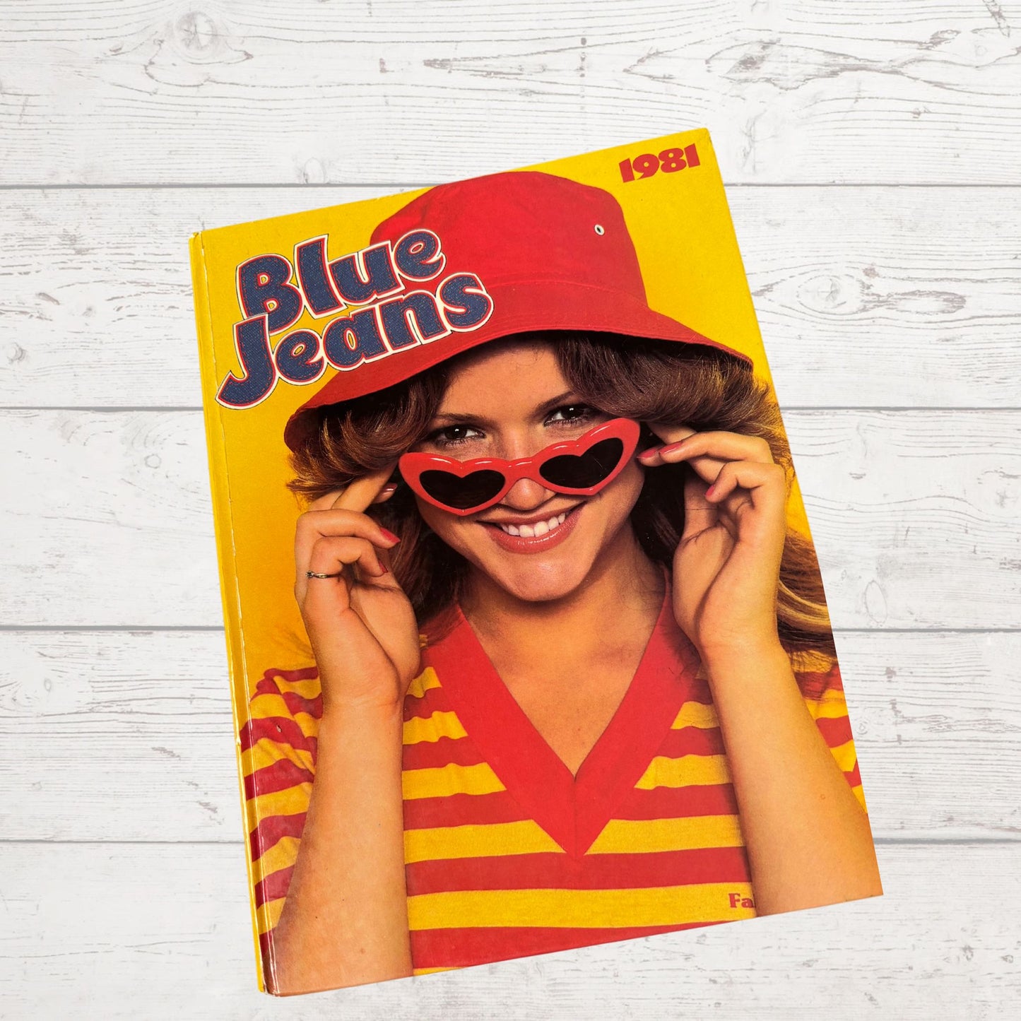 Vintage Blue Jeans Annual 1981, full of fiction, fashion, fun and nostalgia. Great gift idea