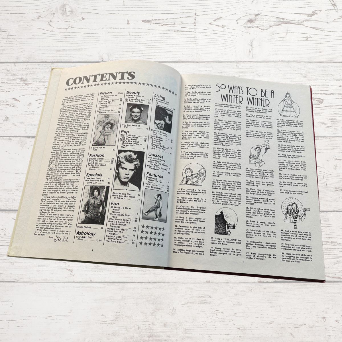 Vintage Jackie Annual 1979, full of fiction, fashion, fun and nostalgia. Great gift idea