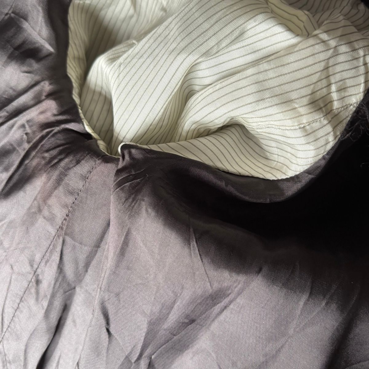 Black and White Herringbone Wool Vintage Blazer by Les Copains. Approx UK size 14-16