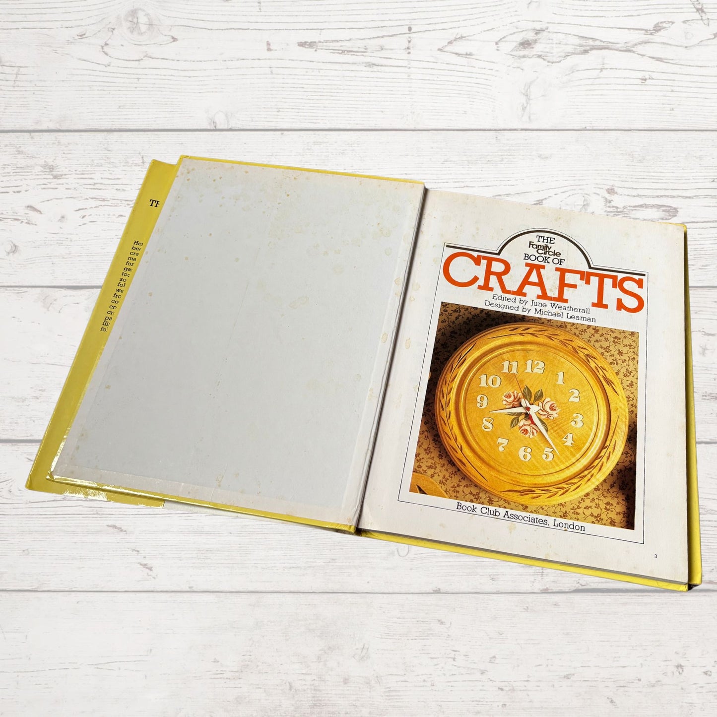 The Family Circle Book of Crafts. A 1980s Creative Project Book