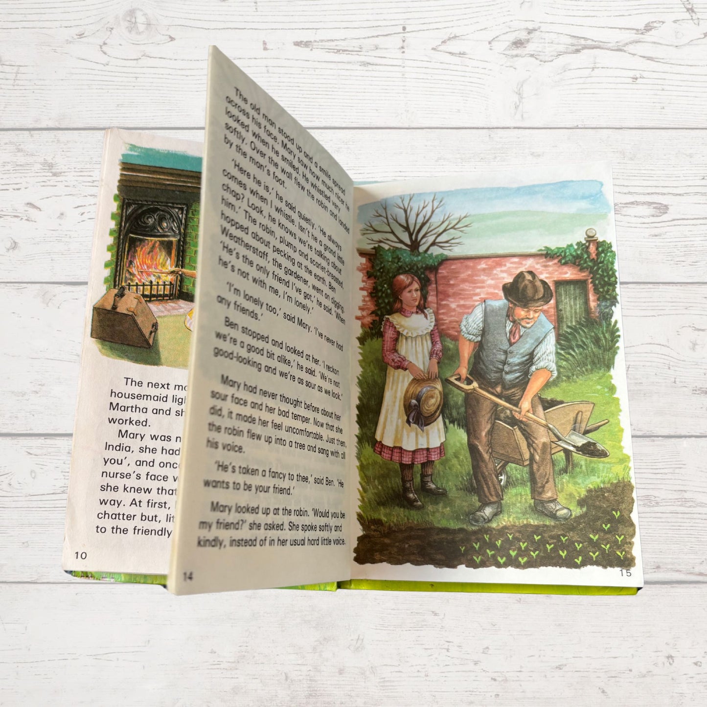The Secret Garden  : 80s Vintage Ladybird Book. Children’s Classics - Nostalgic gift idea