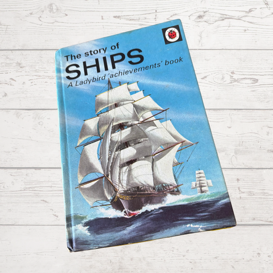 Vintage 1970s Ladybird Achievement’s Book. The Story of Ships. Series 601. Great Gift Idea