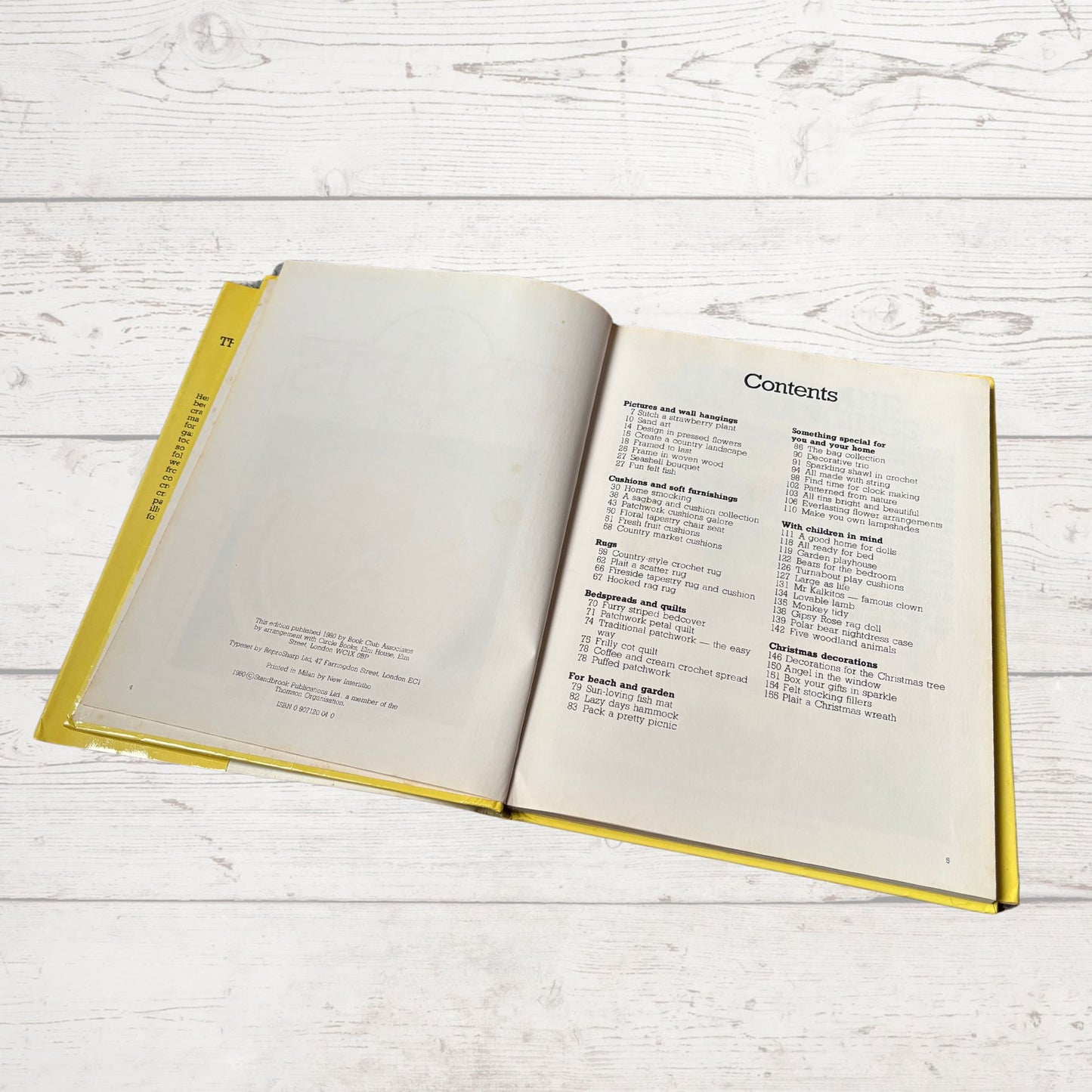 The Family Circle Book of Crafts. A 1980s Creative Project Book