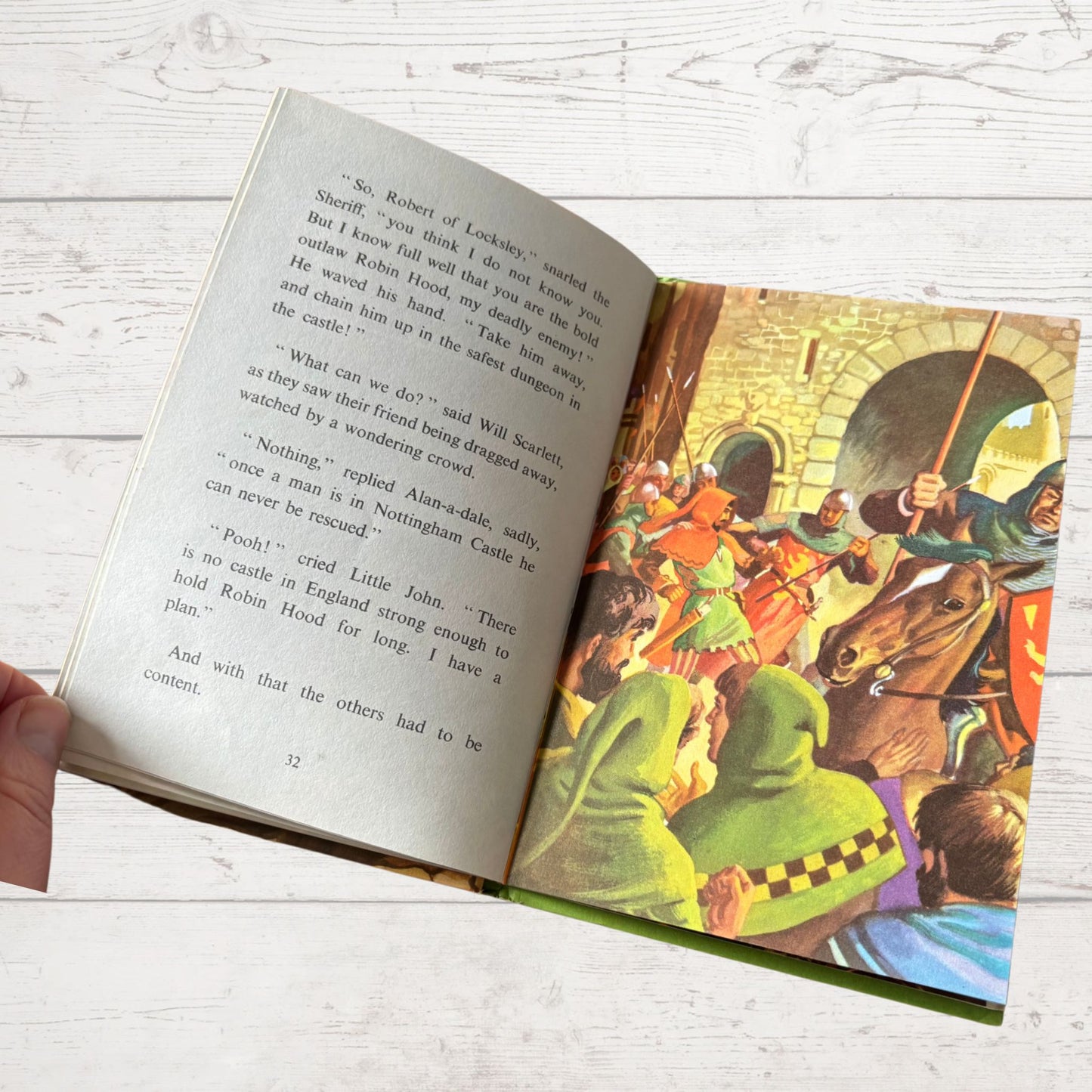 The Silver Arrow. A Ladybird Robin Hood Adventure. 1970s Vintage Book.Series 549. Great gift idea