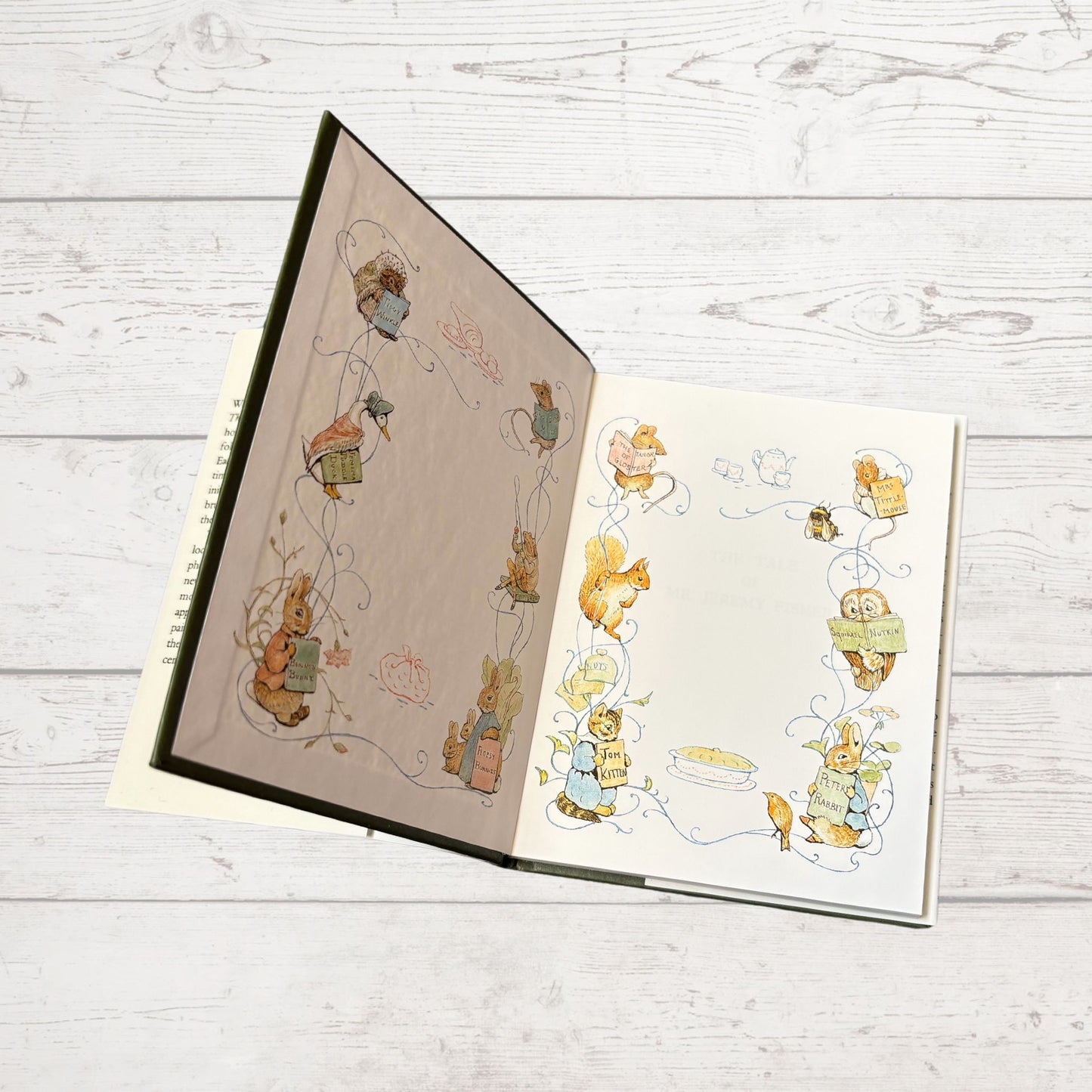 The Tale of Mr Jeremy Fisher . Vintage Beatrix Potter Book. 1989 edition. Great Gift Idea