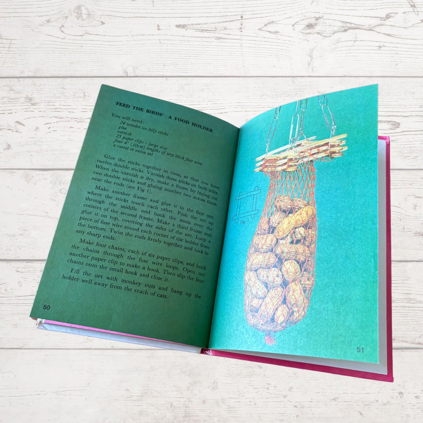 How to Make Things for Fun. Vintage Ladybird Book. Series 633. Great Gift Idea