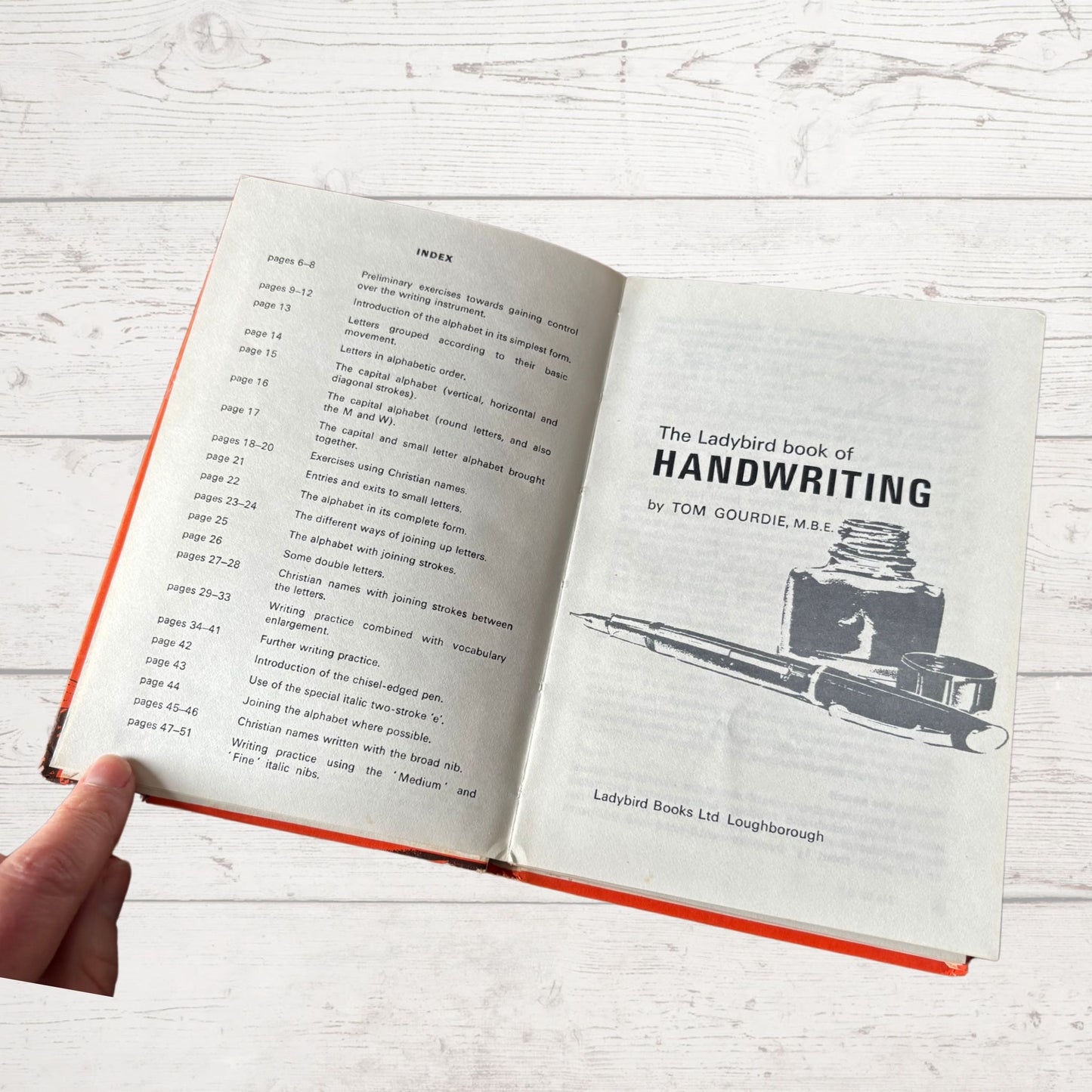 The Ladybird Book of Handwriting. Vintage 1970s Book. Series 684