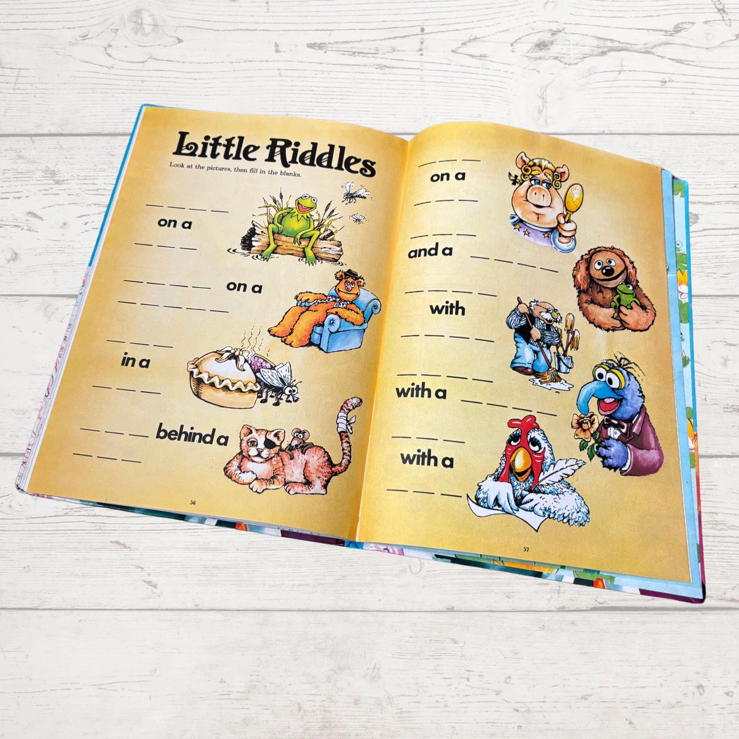 Vintage Muppets Annual 1982,  full of fiction, fun activities and nostalgia. Great gift idea