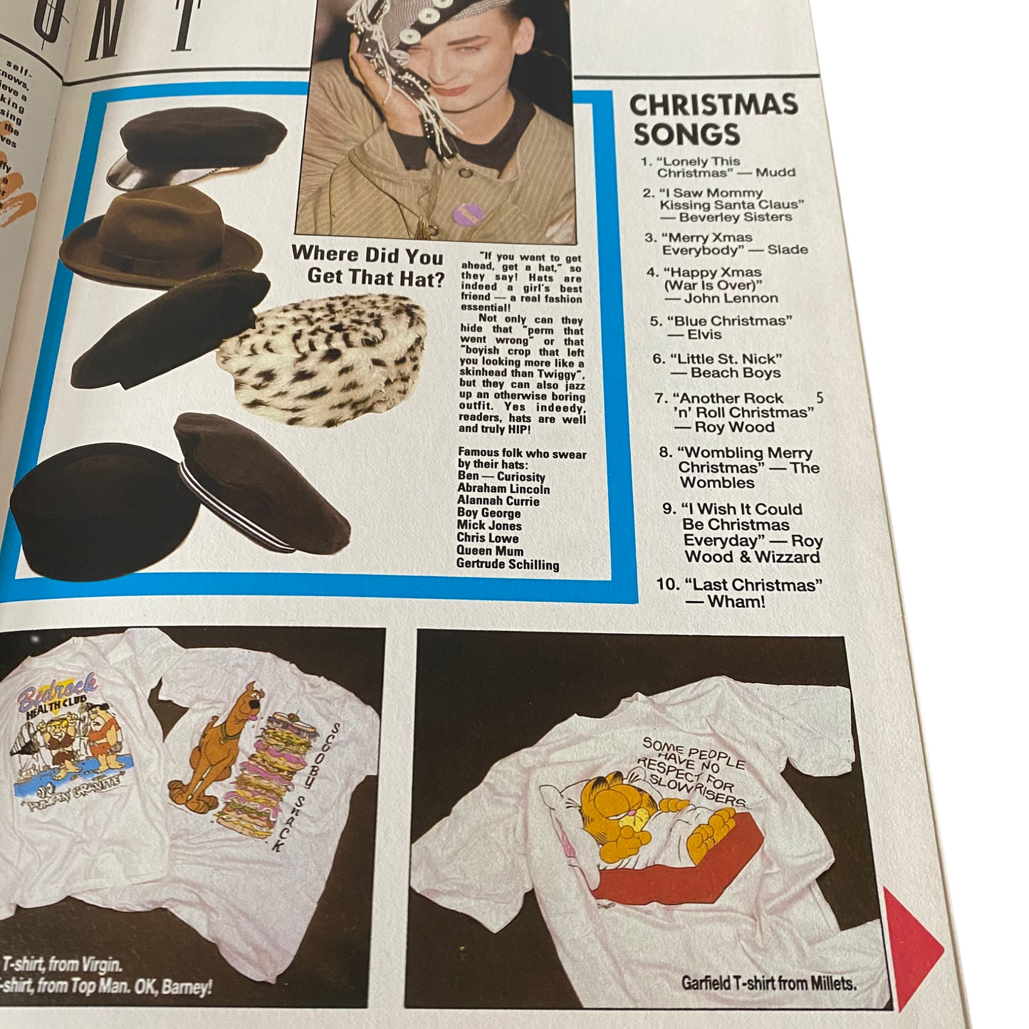 Vintage Blue Jeans Annual 1989 . Packed full of fashion and photo stories etc . Great nostalgic gift idea