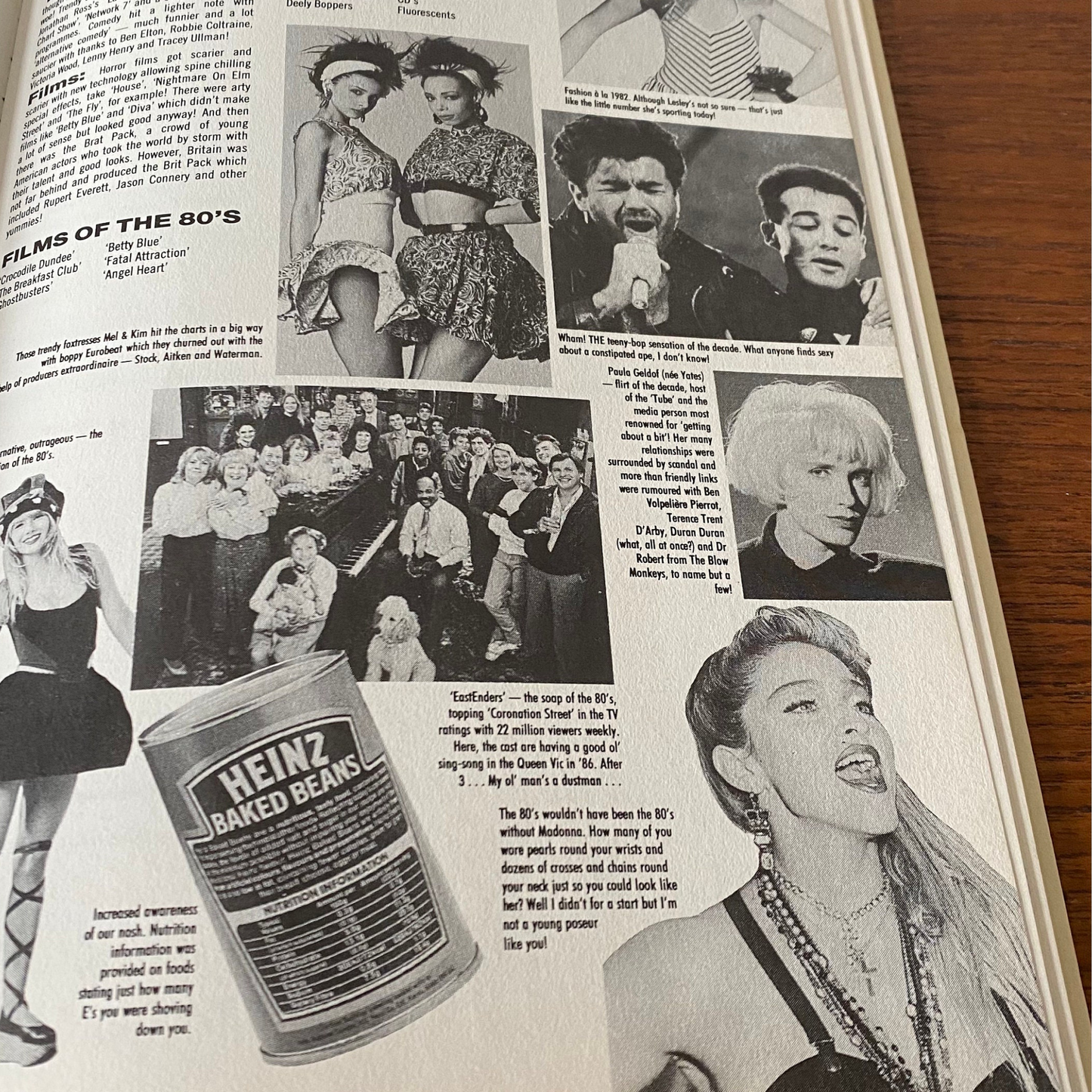 Vintage Blue Jeans Annual 1989 . Packed full of fashion and photo stories etc . Great nostalgic gift idea