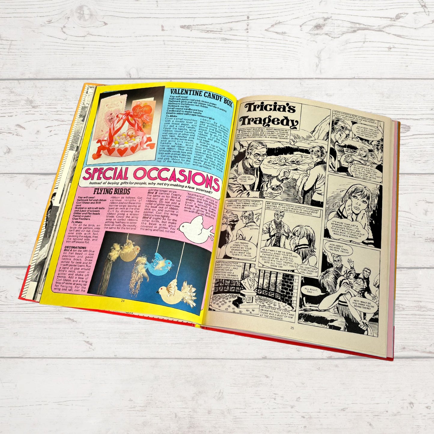 Vintage Girl Annual 1985 full of fiction, activities, features and fun. Great gift idea