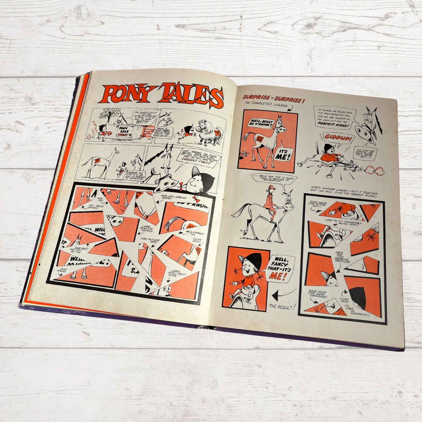 Vintage Judy Annual 1976, full of fiction, fun activities and nostalgia. Great gift idea