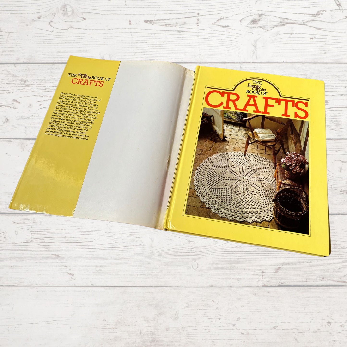 The Family Circle Book of Crafts. A 1980s Creative Project Book