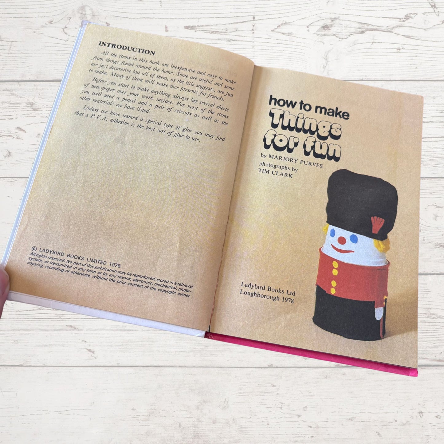 How to Make Things for Fun. Vintage Ladybird Book. Series 633. Great Gift Idea