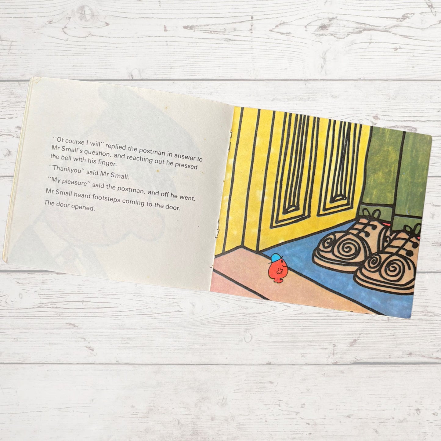 Mr. Small by Roger Hargreaves. Original 1970s The Mr Men series. 1972 edition. Great gift idea