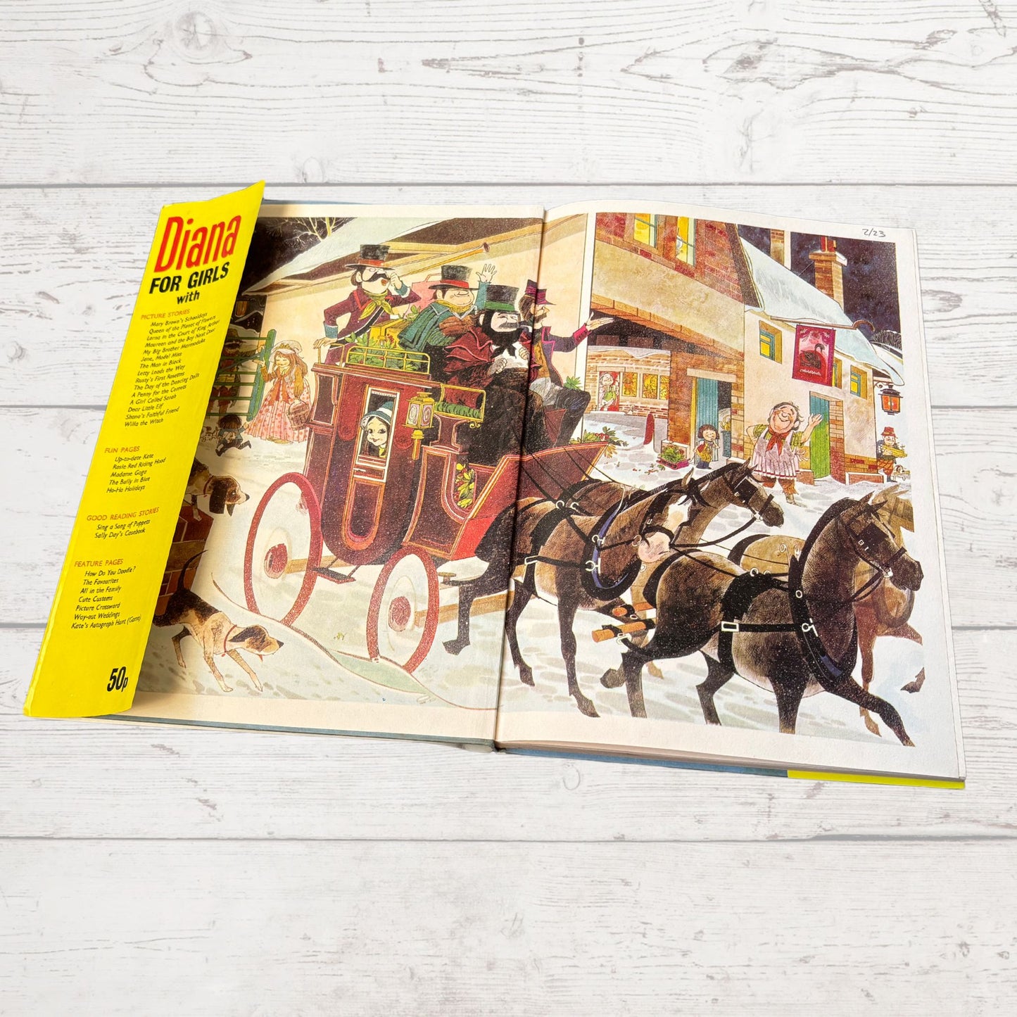 Vintage Diana Annual 1973, full of fiction, fashion, fun and nostalgia. Great gift idea