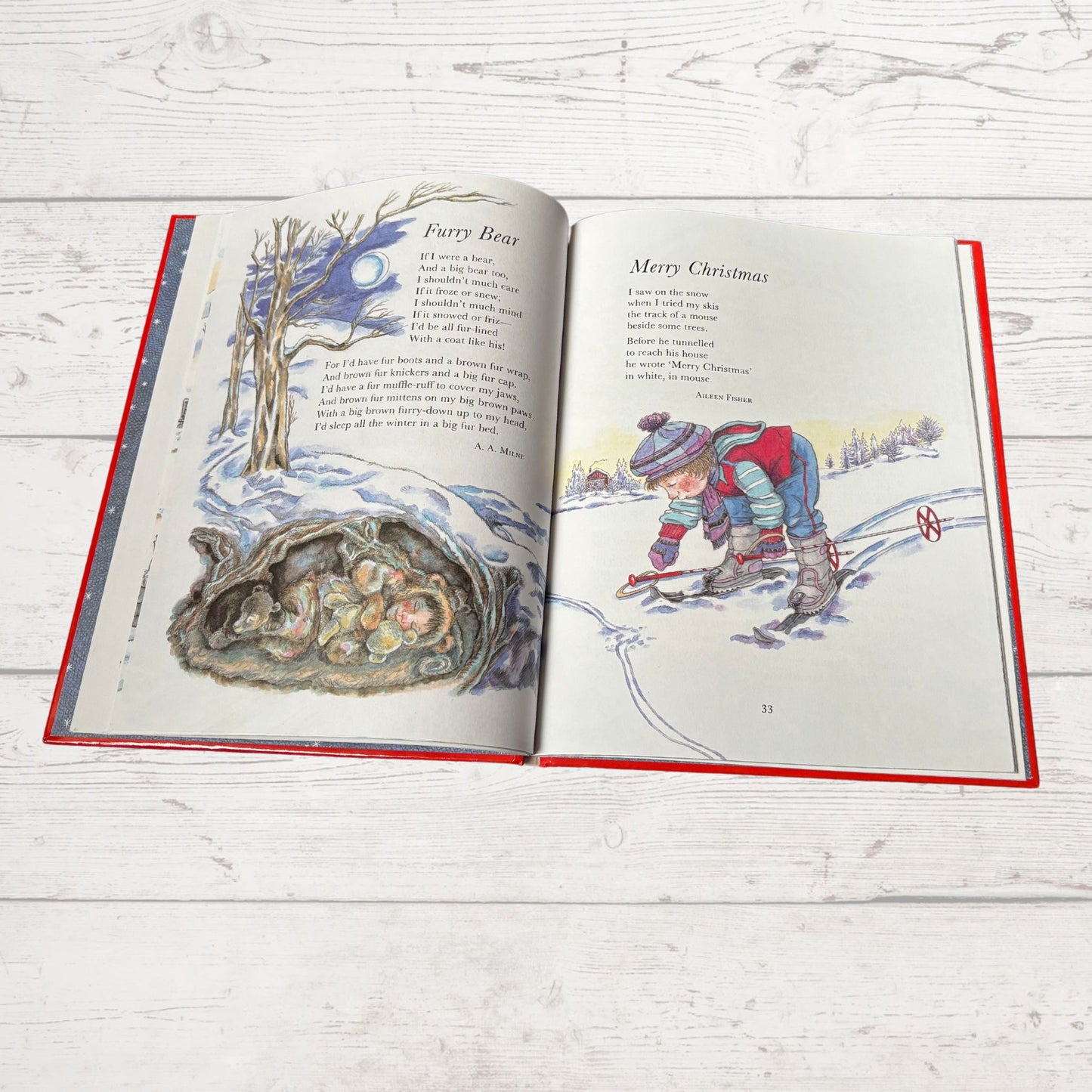 Vintage Children’s Christmas Book: When Christmas Comes, An Anthology of Stories and Poems by Elisa Trimby