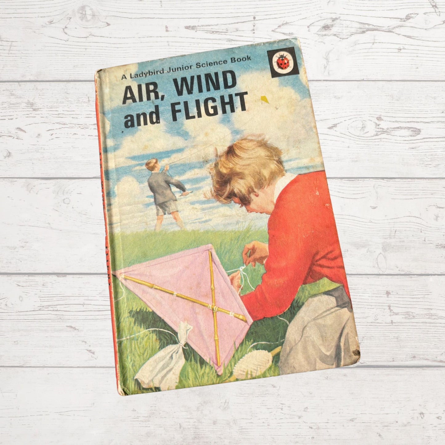 Vintage 1970s ladybird book, Junior Science Book: Air, Wind and Flight. Series 621