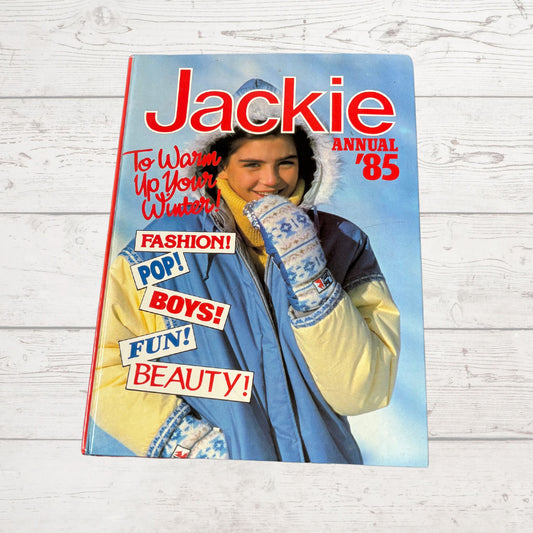 Vintage Jackie Annual 1985, full of fiction, fashion, fun and nostalgia. Great gift idea