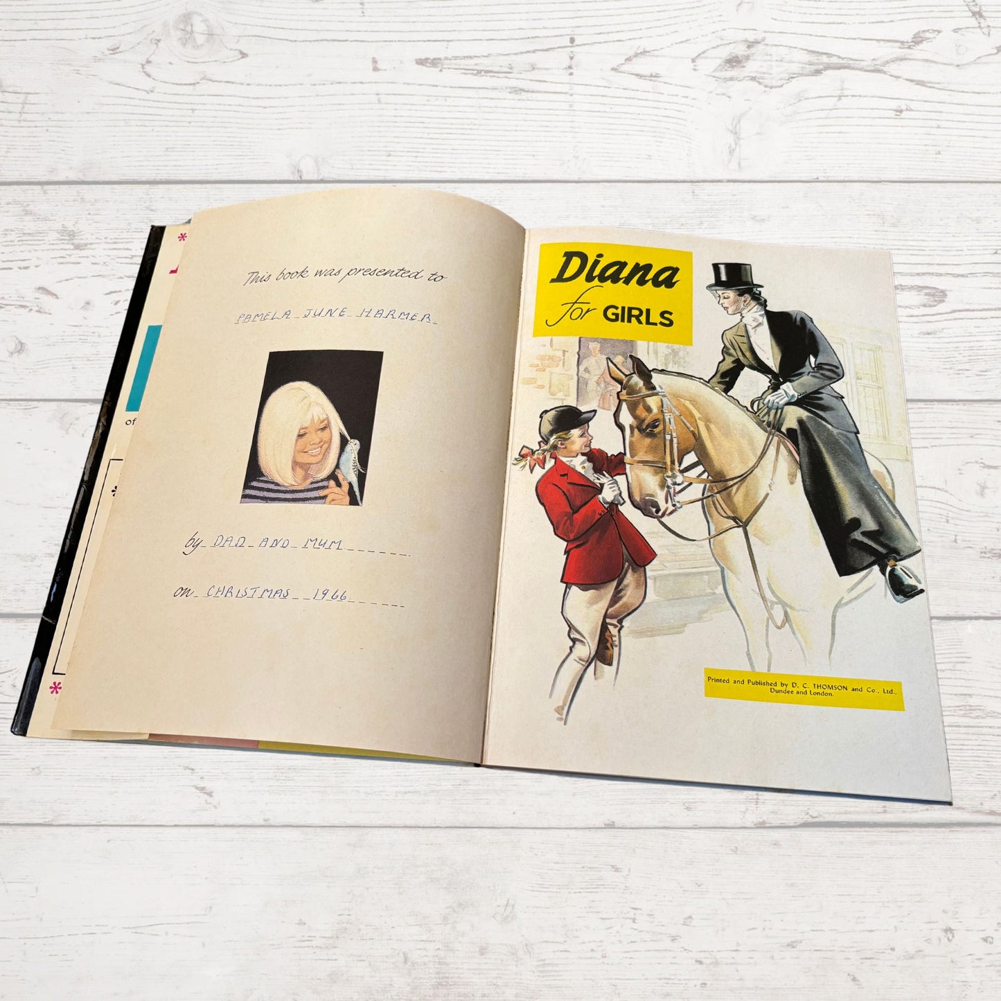 Vintage Diana Annual 1967, full of fiction, fashion, fun and nostalgia. Great gift idea