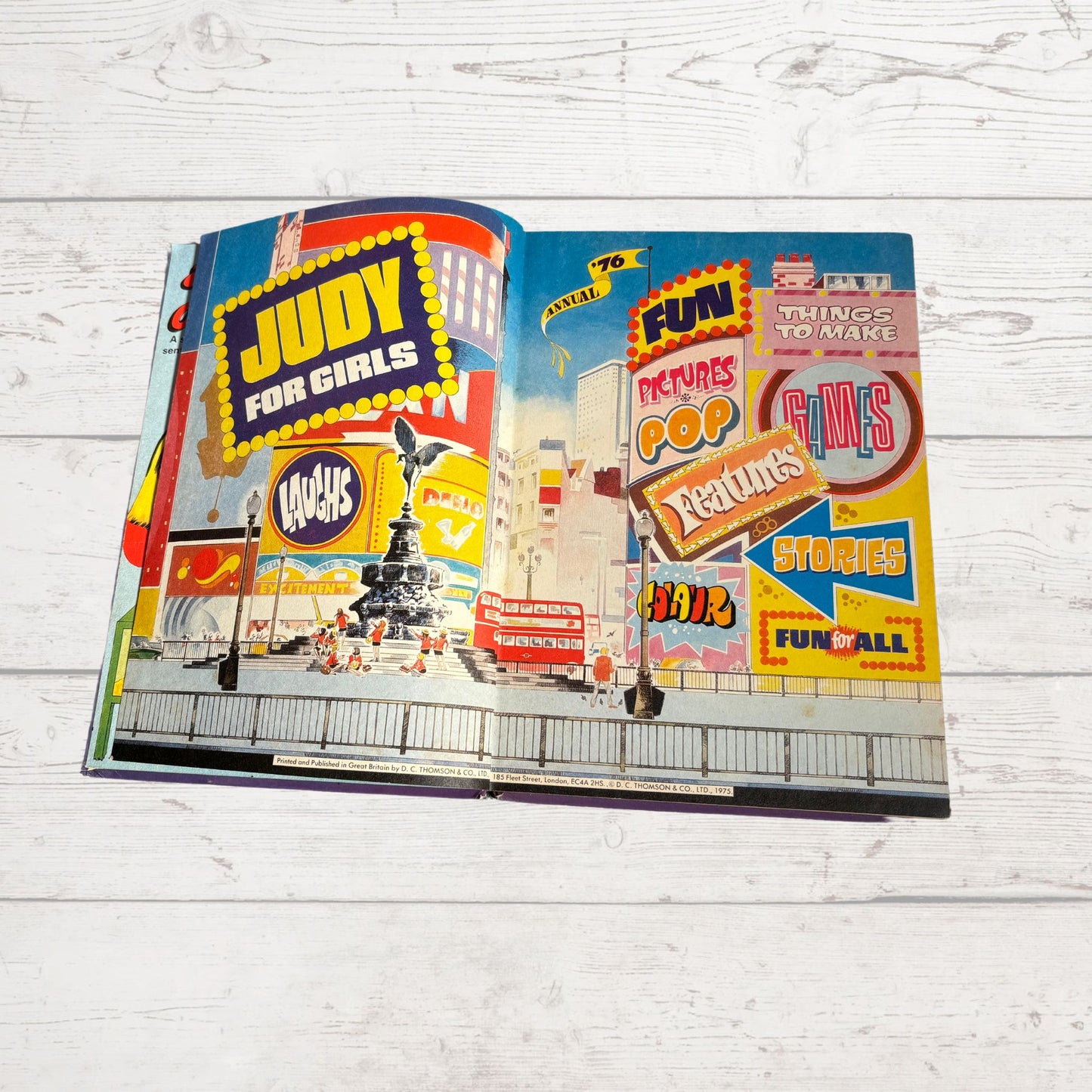 Vintage Judy Annual 1976, full of fiction, fun activities and nostalgia. Great gift idea