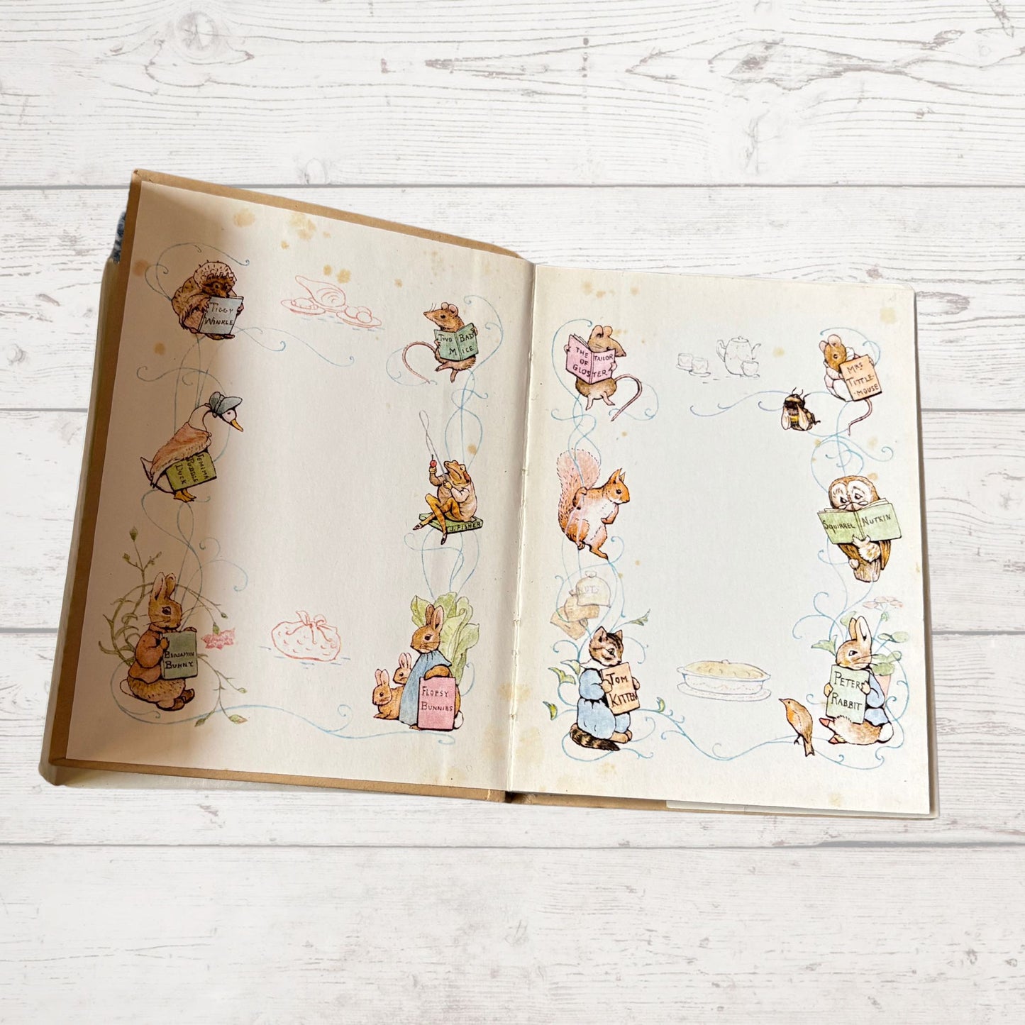 The Tale of Mrs. Tiggy-Winkle. Vintage Beatrix Potter book. 1971 edition