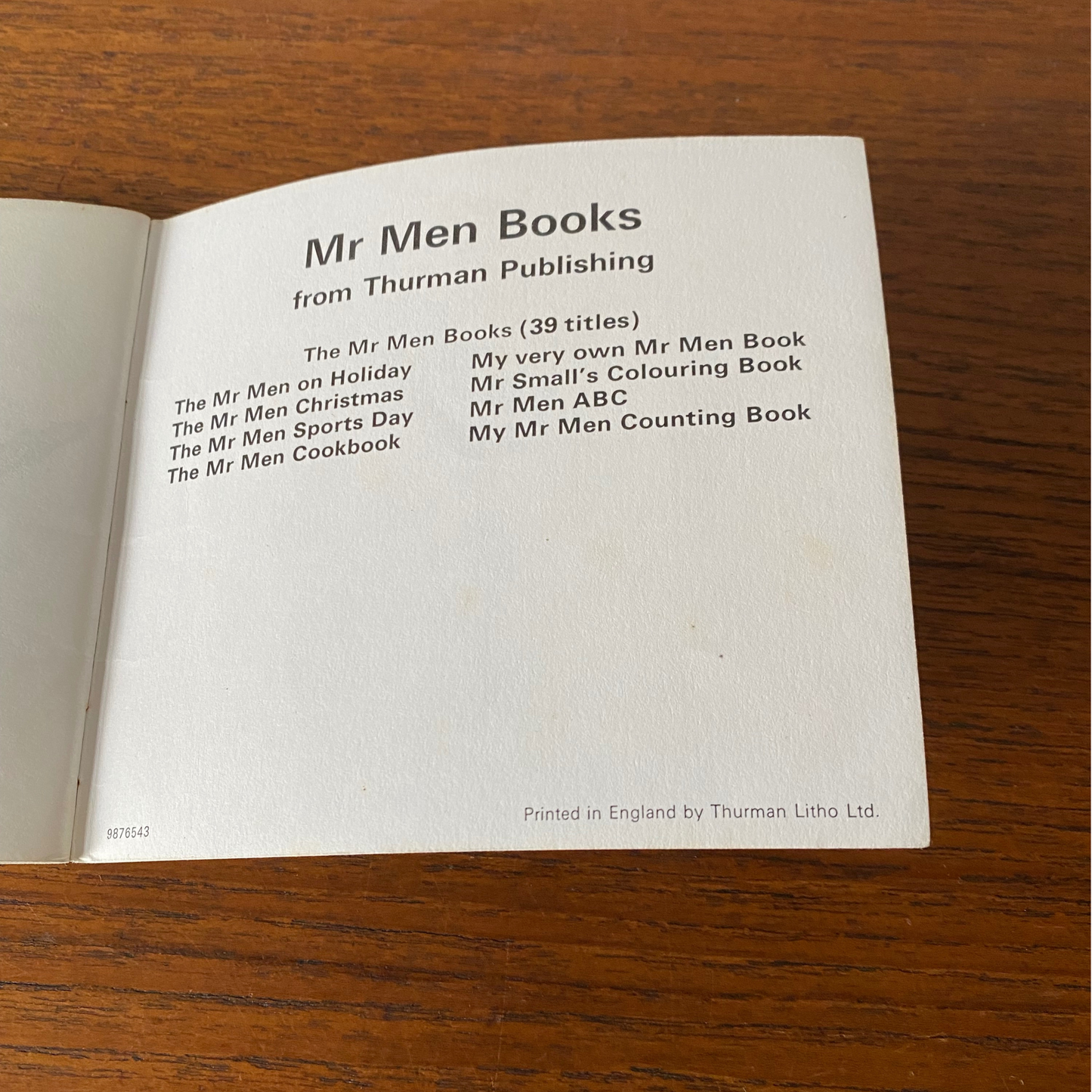 Timeless Mr Strong Storybook - Original 1976 Edition