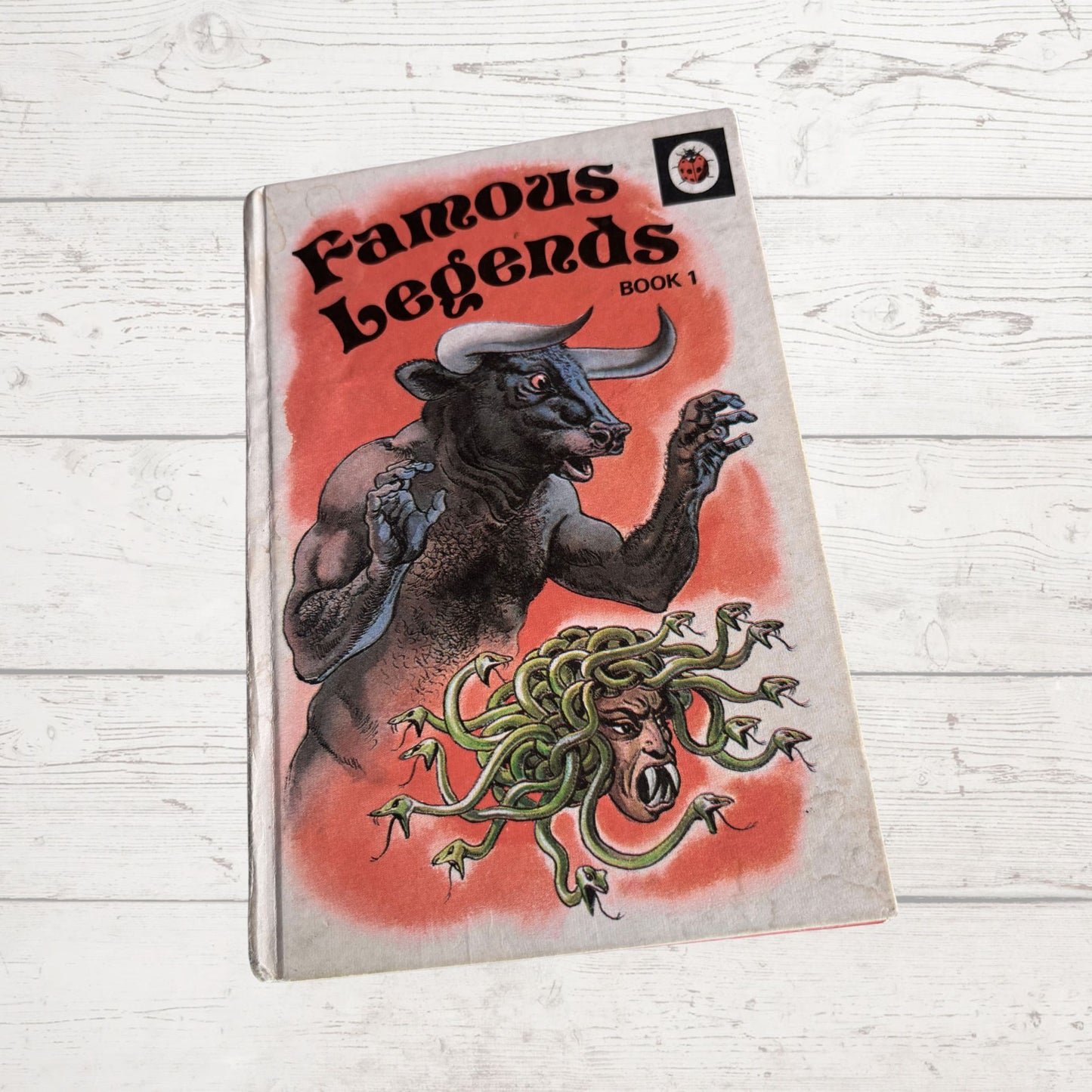 Famous Legends, Book 1: 80s Vintage Ladybird Book. Series 740 - Nostalgic gift idea