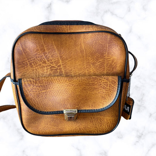 Vintage AA Unisex Travel Holdall/ Cabin Bag with Multiple Compartments