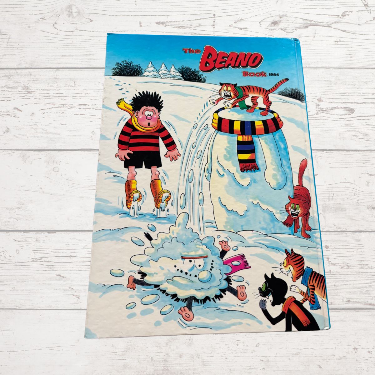 Vintage Beano Book 1984. Comic Strip Annual for Nostalgic Reading & Collecting. Great Gift Idea